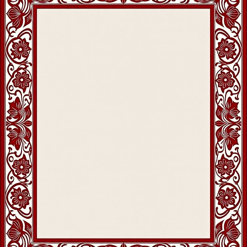 Artisanal Blossom Timeworn Sophisticated (Red) - ODIKA