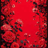 Lush Flower Shaped Delight(Red)