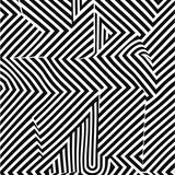 Contemporary Monochrome Layered Entry with Motifs(Black)