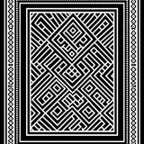 Lattice Motif (Black)