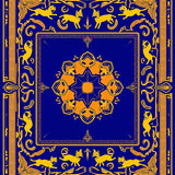 Feline Figures with Vibrant Pulsing Lights Decorative(Blue)