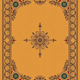 Holiday Chime Cluster Semi Circle Entrance Ornamental Design(Gold)