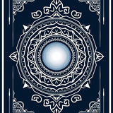 Galactic Eclipse with Interlocking Astral (Blue)