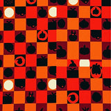 Buffalo Checkered Pumpkin Patch Harvest Festive Design(Orange)