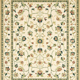 Beige Garden Non Slip Low Pile Area(Beige)