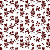 Classic Jacobean Vine with Ornamental Leaf Details (Brown) - ODIKA