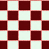 Vintage Checkboard Handwoven Heirloom(Red)