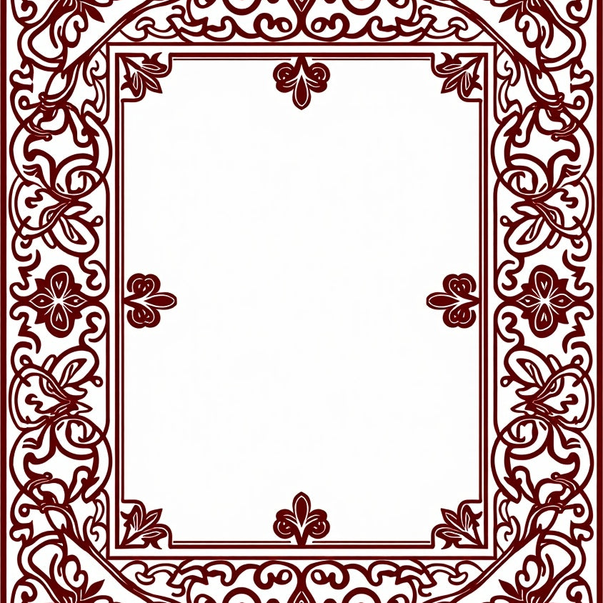 Classical Damask Knot Heirloom Collection (Brown) - ODIKA