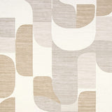 Elegant Beige Curvilinear & Natural Look(Beige)