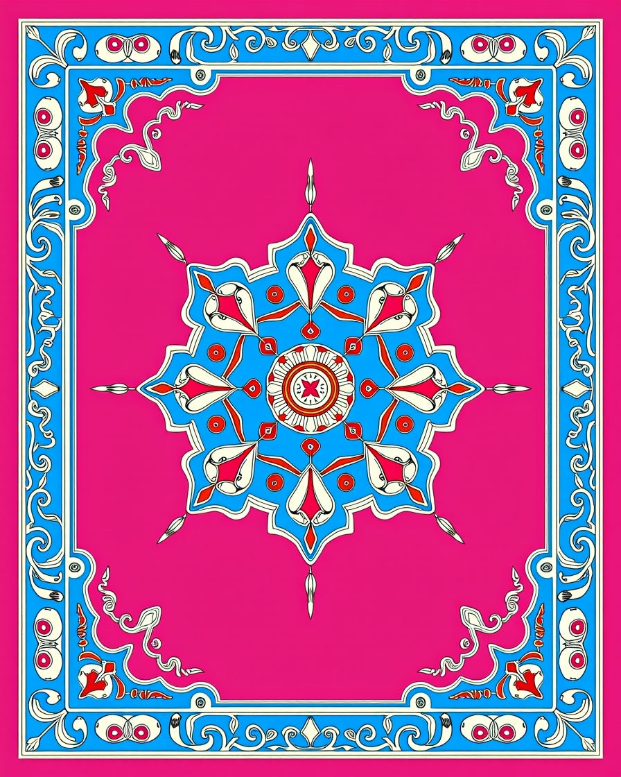 Noble Medallion Vintage Inspired (Pink) - ODIKA