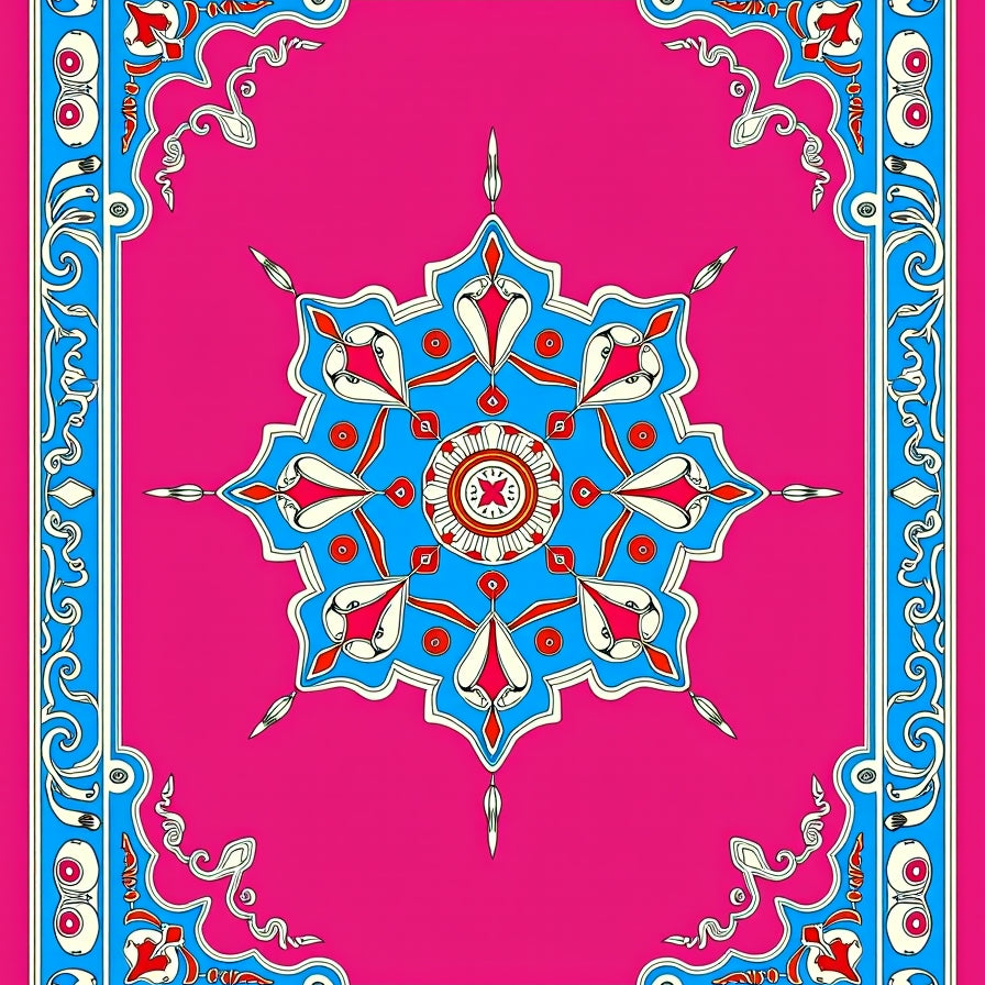 Noble Medallion Vintage Inspired (Pink) - ODIKA