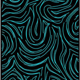 Leaf Vein Featuring Delicate Interlocking Lines (Black)