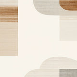 Abstract Linear Motifs and Tone on Shades(Beige)