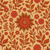 Mystical Garden Blossom Enchanted Foliage Artistic Dreamscape(Beige)