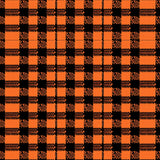 Bold Checkered Plaid with Crisp Contrasting Stripes and Classic Tartan Style(Orange)