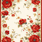 Striking Elegant Multicolored(Red)