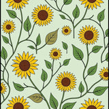 Pastoral Garden Adorned With Sunflower Embellishments (Yellow) - ODIKA