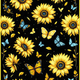 Elegant Yellow Floral Composition(Yellow)