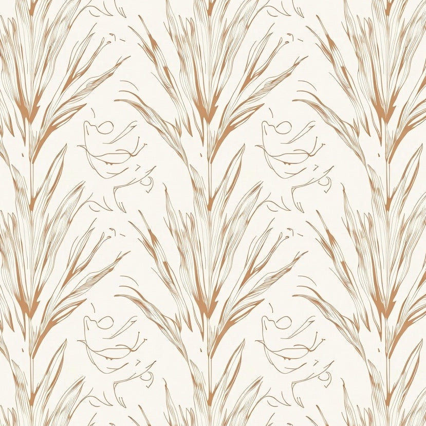 Deluxe Sumptuous Feathery Whimsical Boho Stylish Decorative (Brown) - ODIKA