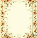 Modern Curved Lines Natural Look Beige(Beige)