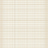 Elegant Cream & Tan Checkered Area Geometric(Beige)