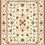 Elegant Medallion Non Slip Pet & Kid Proof Effortless Maintenance(Beige)