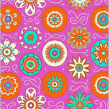 Festival Mosaic Medallion Design (Pink)