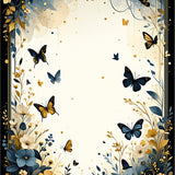 Contemporary Insect Illustrative Design(Gold)