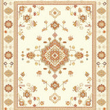 Boho Chic Beige Medallion Area Stylish(Beige)