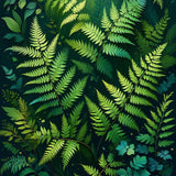 Dark Green Minimalist Fluffy(Green) - ODIKA