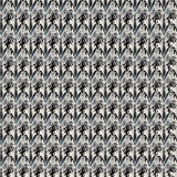 Sublime Zigzag Herringbone Fashionable Trendy Pathway(Black)