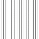 Classic Crisp Pinstripe with Minimalist Vertical Lines(Black)