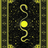 Elegant Spot Moon Motif(Black)