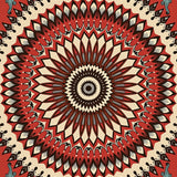 Bohemian Sacred Symbol Floor with Zen(Red)
