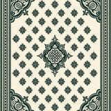 Vintage Medallion Boho Tapestry Design Doormat(Beige)