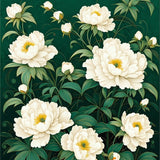 Playful Floral Arrangement(White)