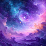 Dynamic Multicolored Universe Theme(Purple)