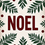 Heritage Noel Greeting Doorstep Farmhouse Entryway(Green)