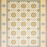 Serenity Beige Area for Stairs Central Asian Design(Ivory)