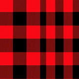 Yuletide Checkered Farmhouse Decorative Accent(Red)