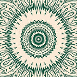 Paisley Cascade with Center Focal Point(Green)