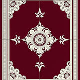 Grand Palace Inspired Ornate Luxurious Decorative Artwork(Red)