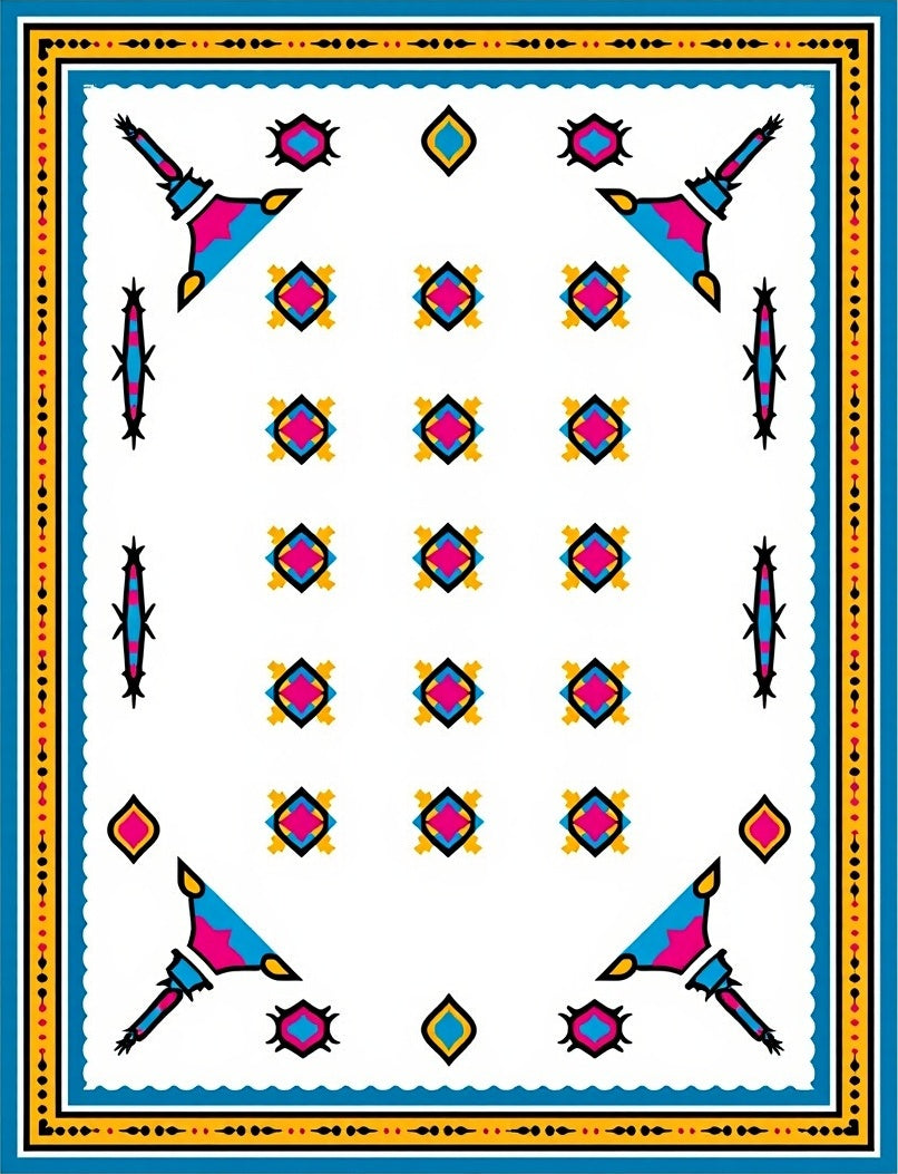 Southwestern Ancient Nomadic Artifact (Blue) - ODIKA