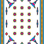 Southwestern Ancient Nomadic Artifact (Blue) - ODIKA