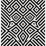 Sahara Lattice with Accents (Black)