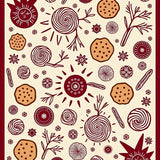 Sweet Treat Baking Theme Dual Surface Protection Holiday(Beige)