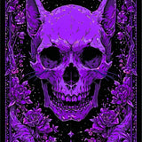 Dark Fantasy Alphabet Design(Purple)