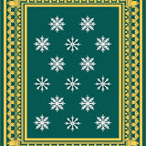 Elegant Flake Jewel Entrance Pathway(Green)