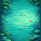 Serene Nature Inspired Playroom Delight(Green)