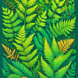 Vibrant Floral Cartoon Theme(Green)